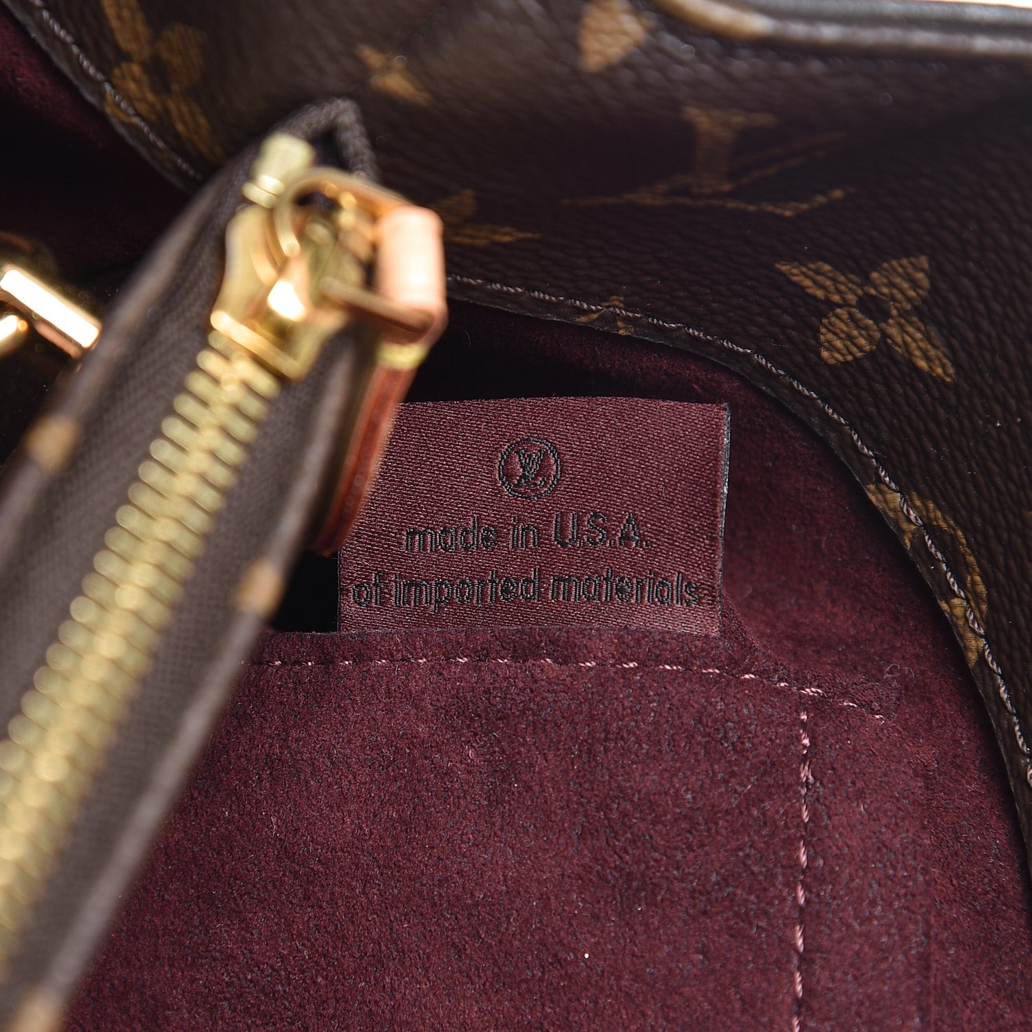 Louis Vuitton Monogram Montaigne MM 8 of 10