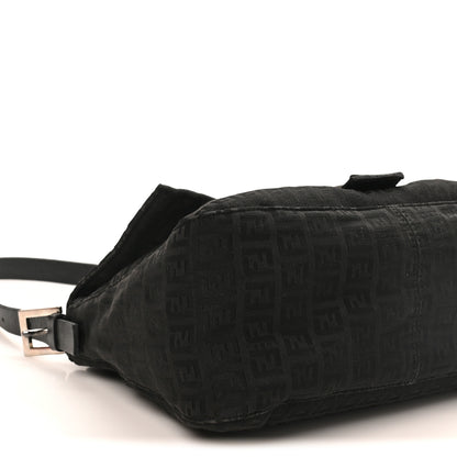 Fendi Zucchino Mama Baguette Black 8 of 9