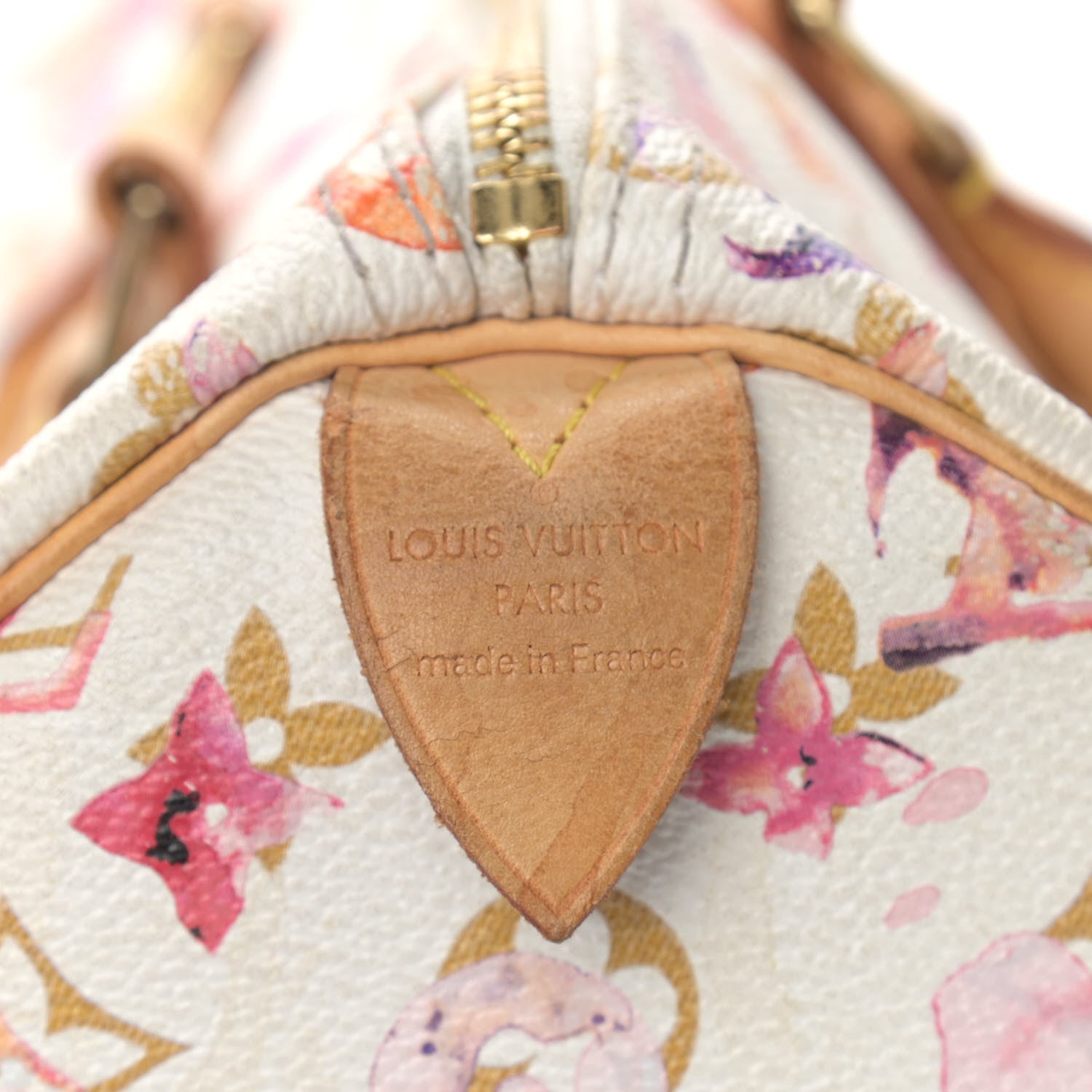 Louis Vuitton Watercolor Aquarelle Speedy 35 White 6 of 16