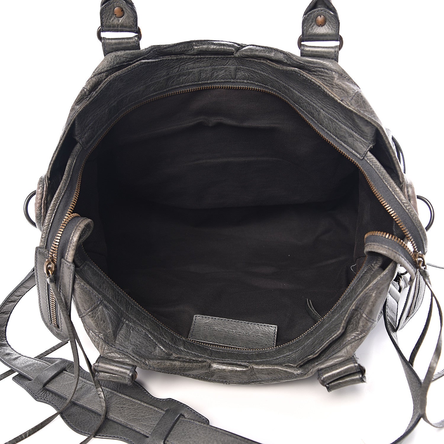 Balenciaga Agneau Classic Hardware Part Time Anthracite 4 of 14