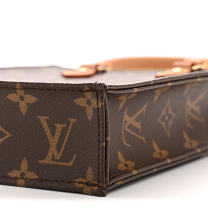 Louis Vuitton Monogram Petit Sac Plat 9 of 10