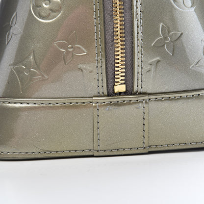 Louis Vuitton Vernis Alma GM Gris Art Deco 9 of 19