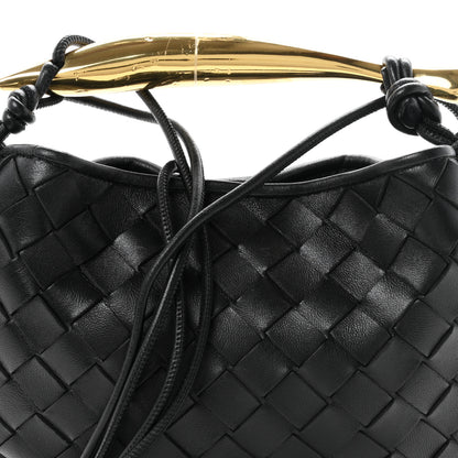 Bottega Veneta Nappa Intrecciato Mini Sardine Bag Black 7 of 9