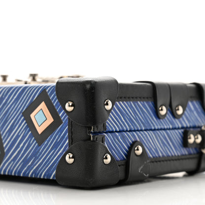 Louis Vuitton Epi Azteque Petite Malle Denim Light 10 of 16