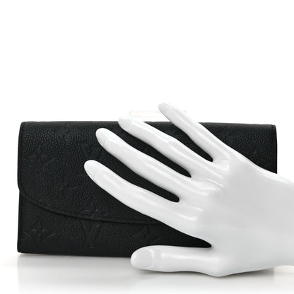Louis Vuitton Empreinte Emilie Wallet Black Dune 2 of 10