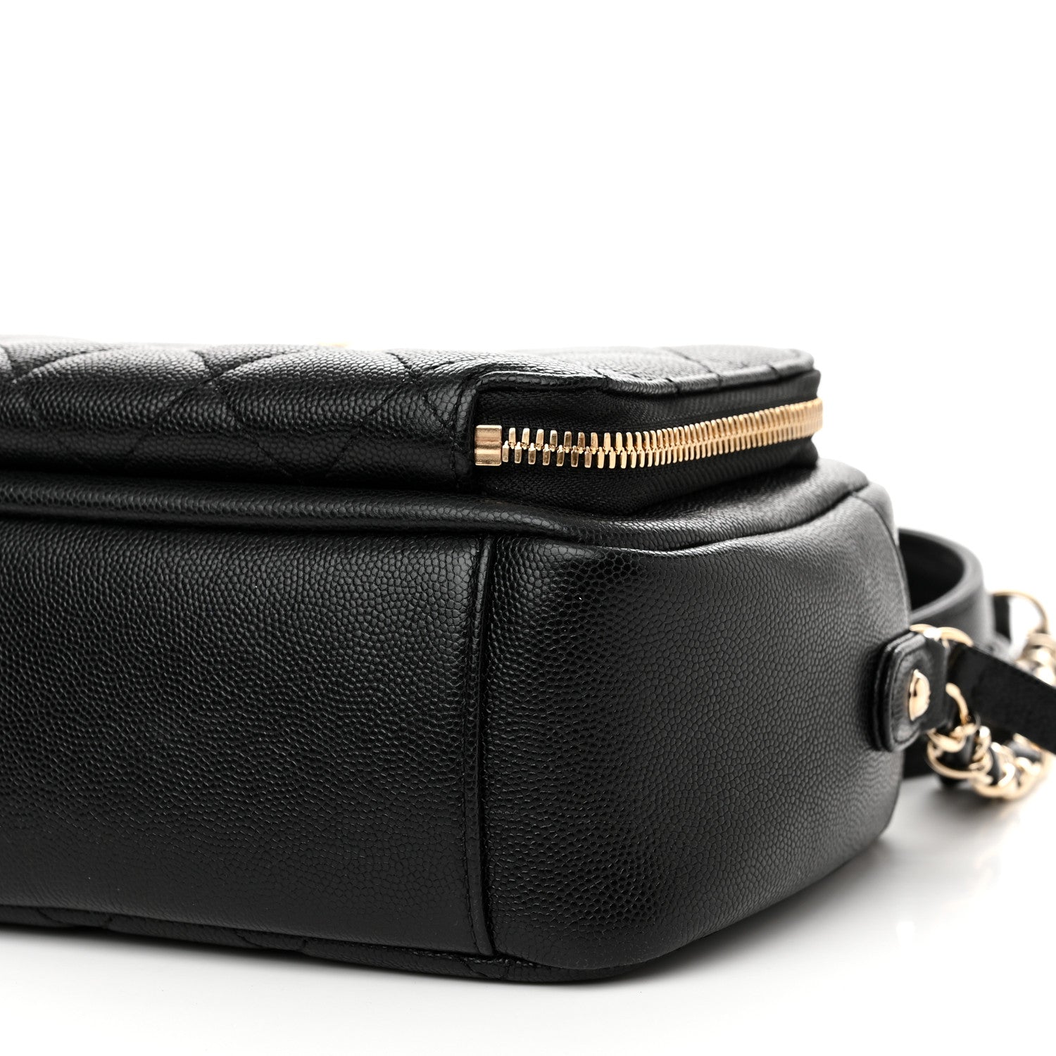 Chanel Caviar Quilted Affinity Camera Case Black 11 of 12