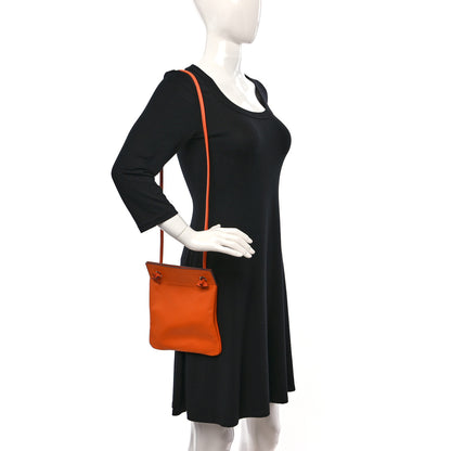 Hermes Milo Lambskin Swift Mini Aline Orange 2 of 9