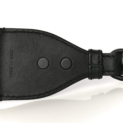 Christian Dior Canvas Embroidered Shoulder Strap Black 12 of 12