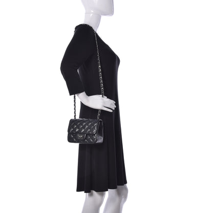 Chanel Caviar Quilted Mini Square Flap Black 2 of 9