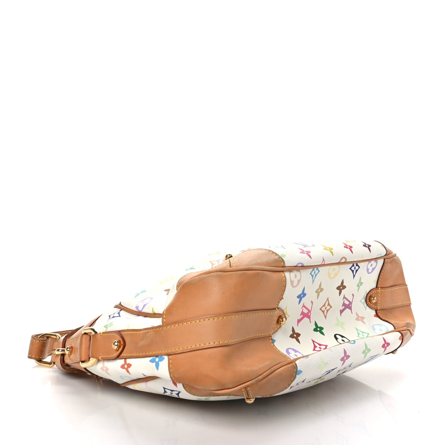 Louis Vuitton Monogram Multicolor Greta White 4 of 8