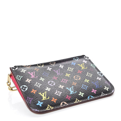 Louis Vuitton Monogram Multicolor Key Pouch Black Grenade 4 of 8