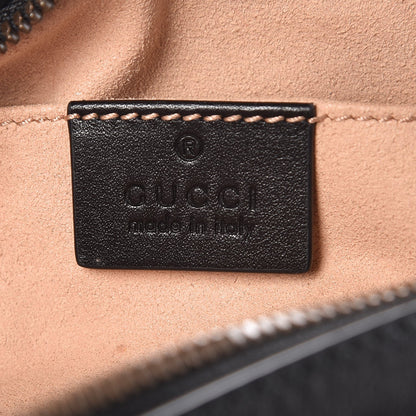 Gucci Calfskin Matelasse GG Marmont Belt Bag 105 42 Black 6 of 7