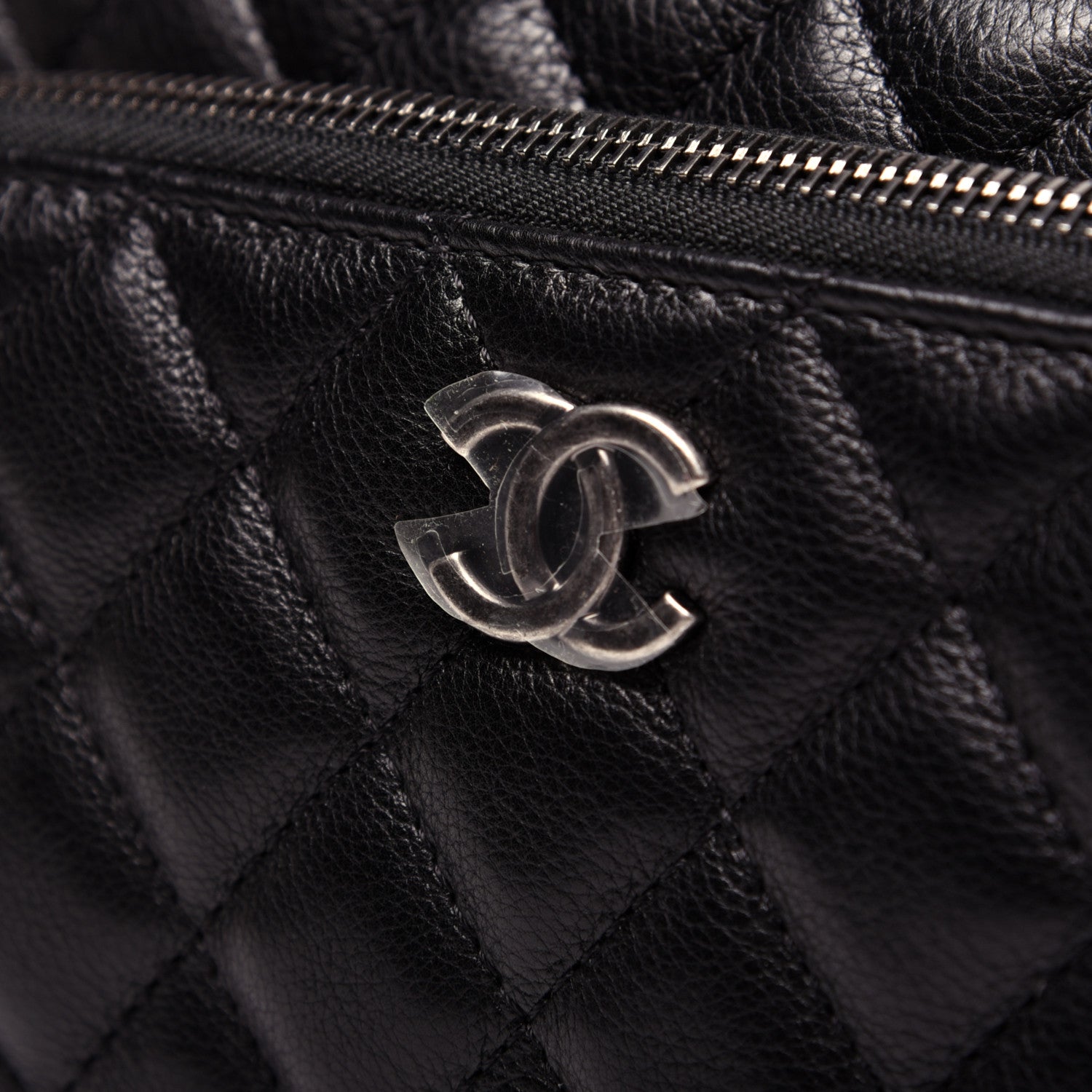Chanel Calfskin Quilted Waist Bag Black 10 of 14