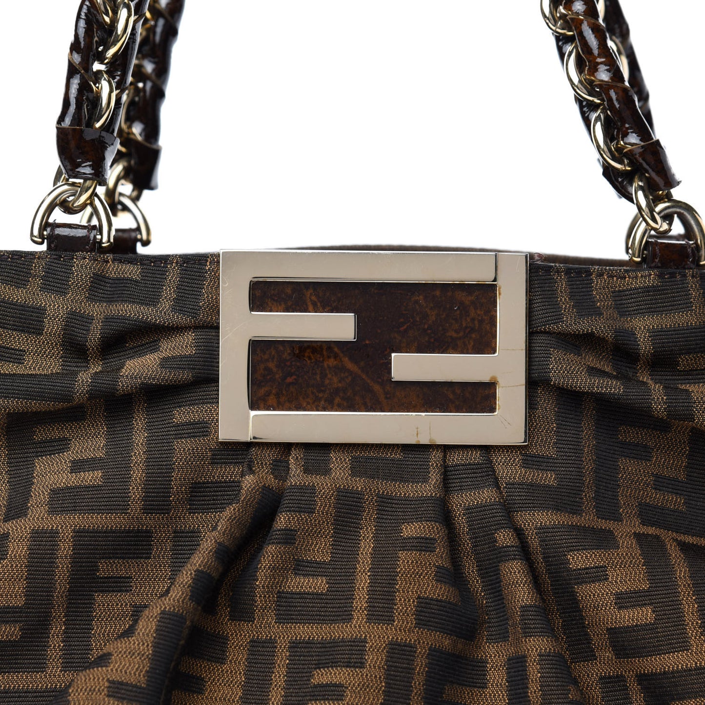 Zucca Patent Mia Tote Tobacco
