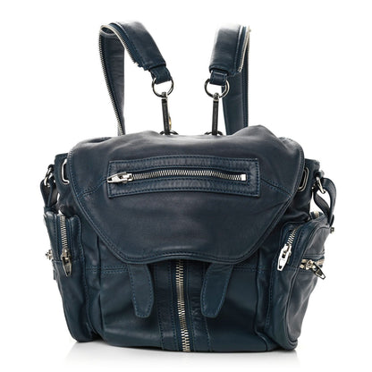 Alexander Wang Lambskin Mini Marti Backpack Petrol Rhodium Hardware 1 of 8