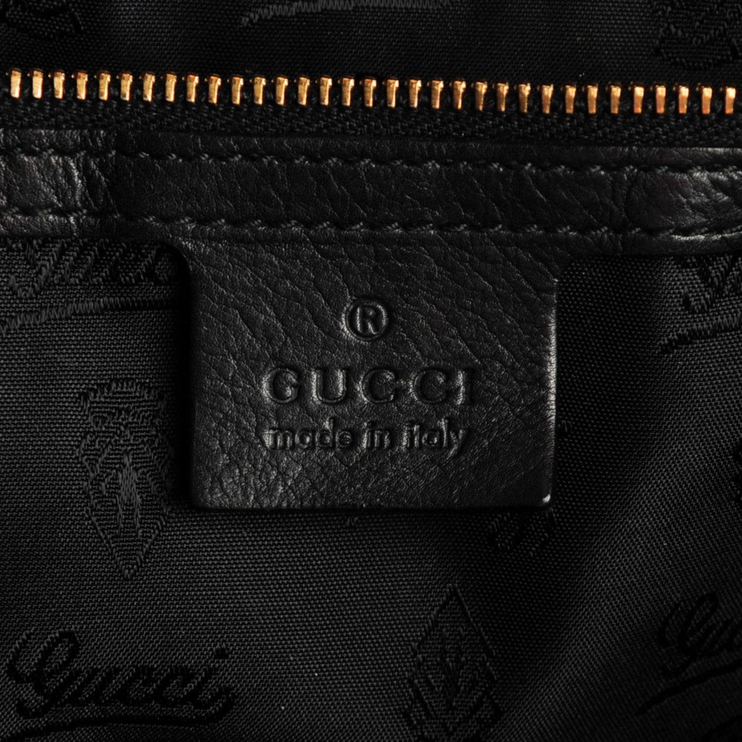 Gucci Patent Large Hysteria Top Handle Bag Black 6 of 7