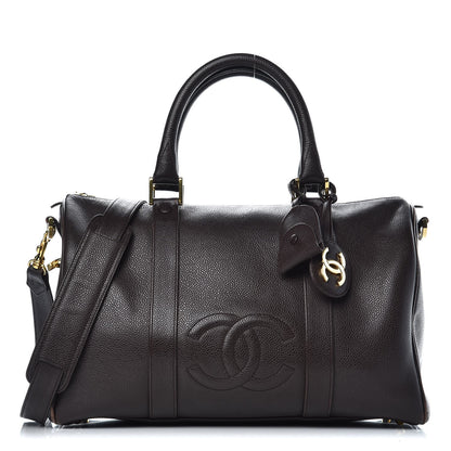 Chanel Caviar Timeless CC Duffel Bag Brown 1 of 15