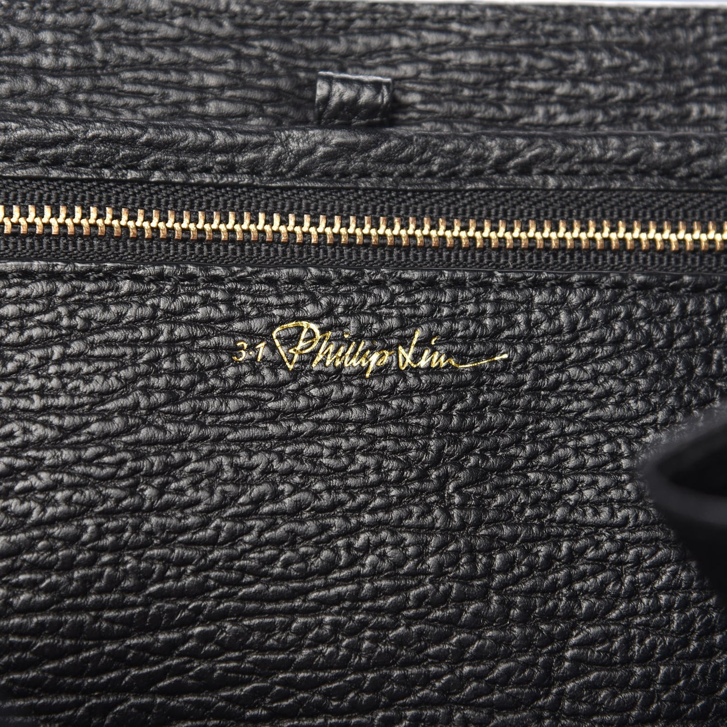 Textured Calfskin Medium Pashli Satchel Black