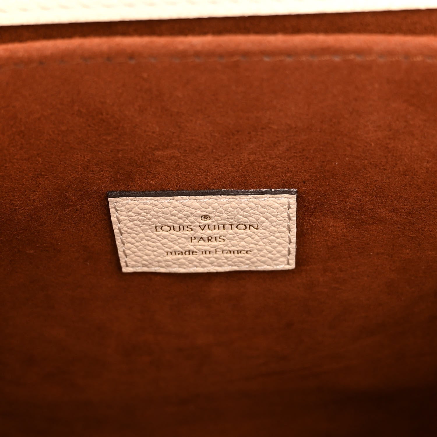 Louis Vuitton Empreinte Braided Pochette Metis Creme Beige Caramel 6 of 9