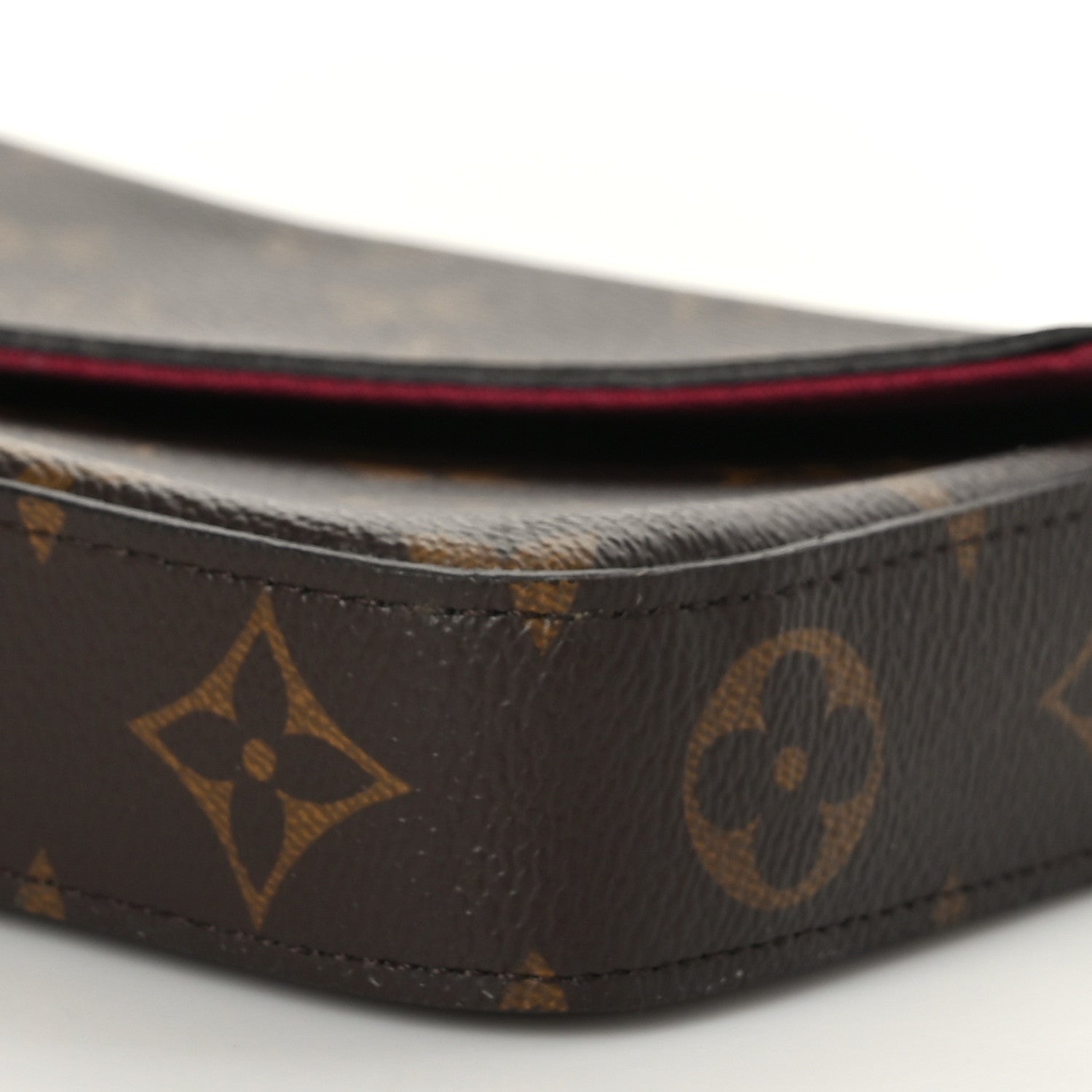 Louis Vuitton Monogram Pochette Felicie Chain Wallet Fuchsia 8 of 8