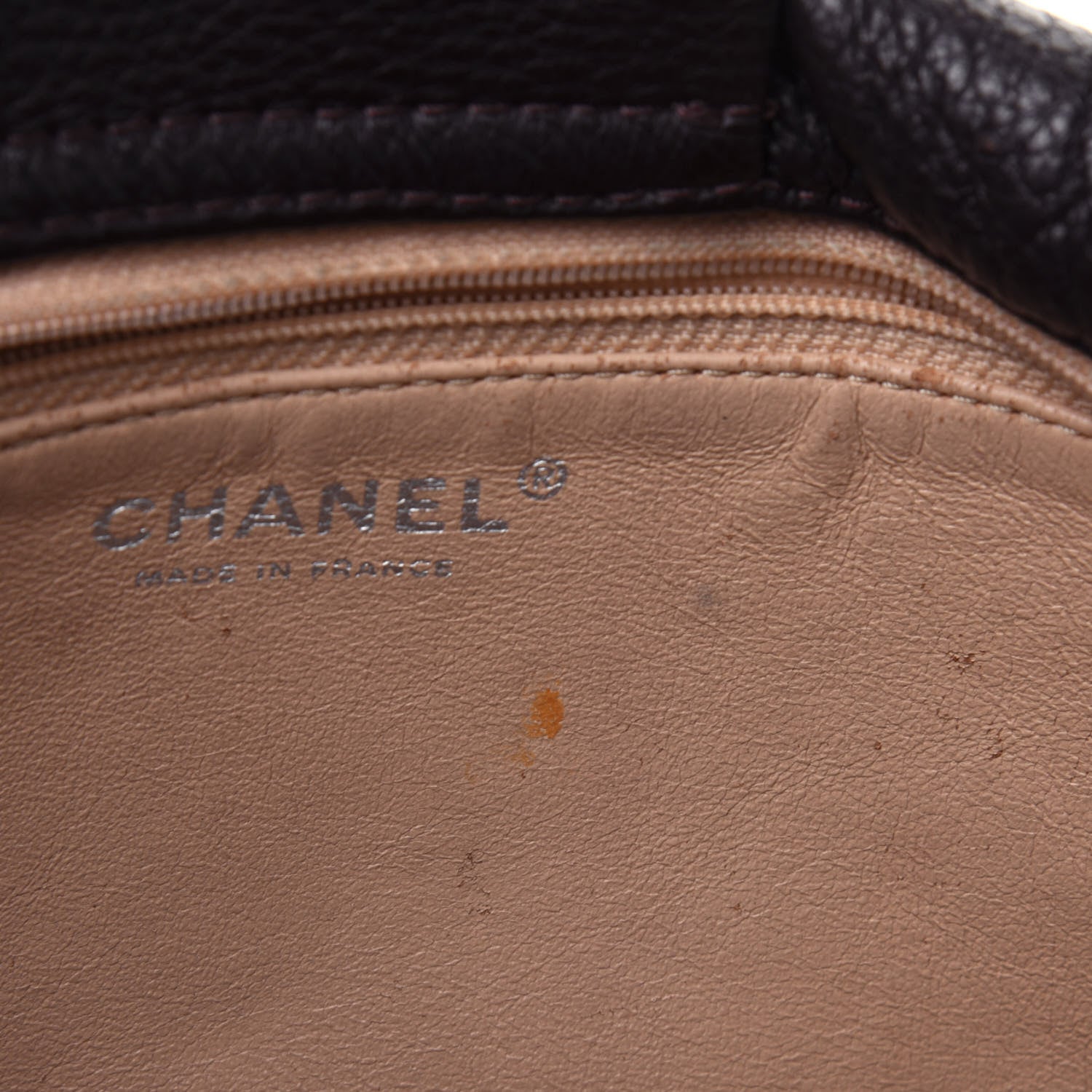 Chanel Metallic Deerskin Luxe Ligne Flap Black 17 of 34