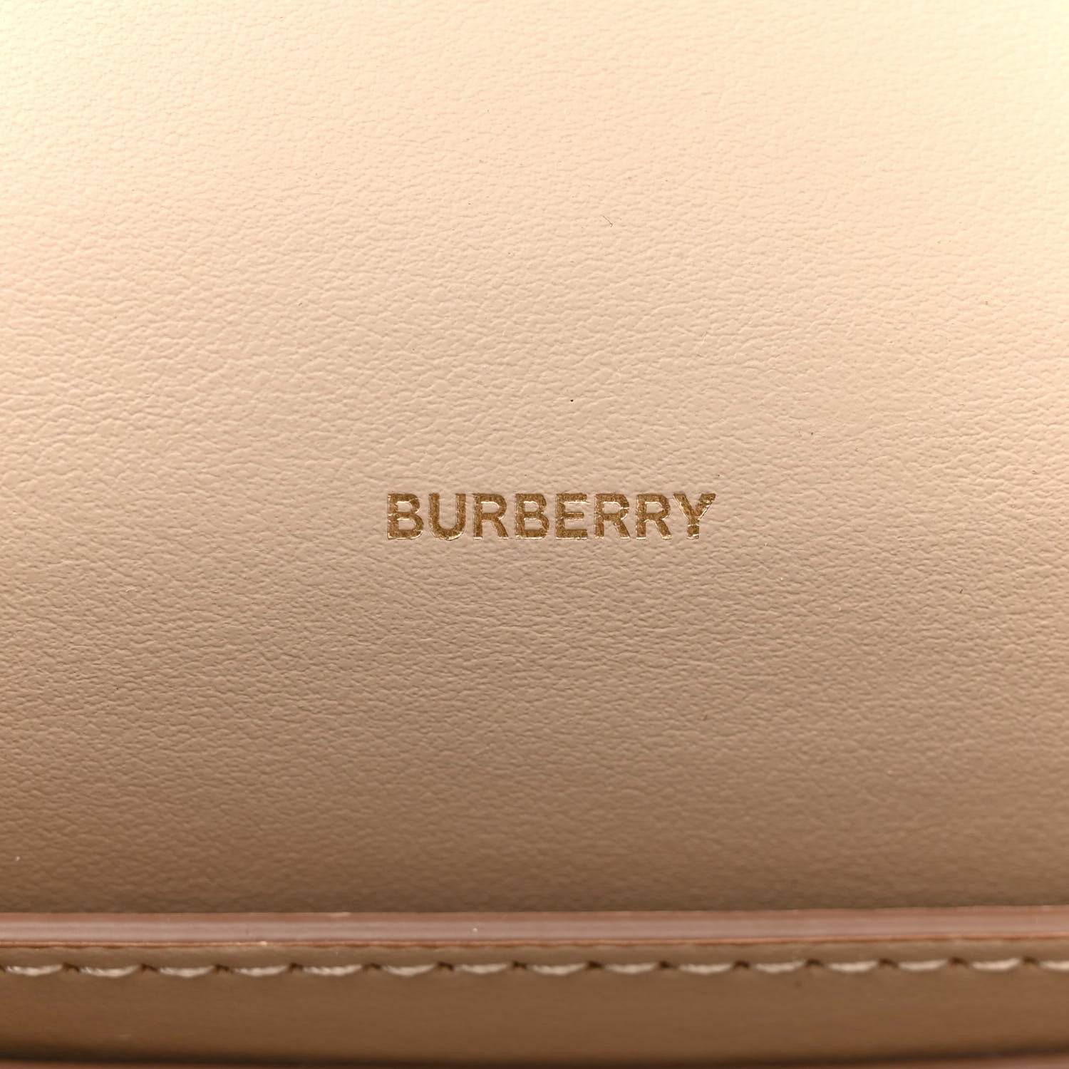 Burberry Canvas Check Hackberry Crossbody Bag Soft Fawn 6 of 10