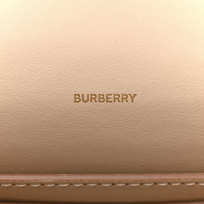 Burberry Canvas Check Hackberry Crossbody Bag Soft Fawn 6 of 10