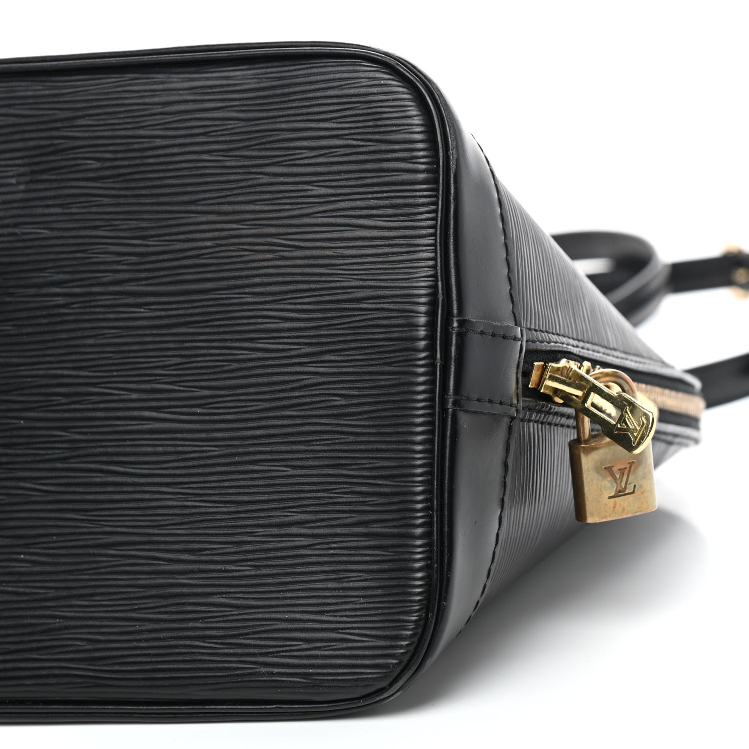 Louis Vuitton Epi Alma PM Black 7 of 10