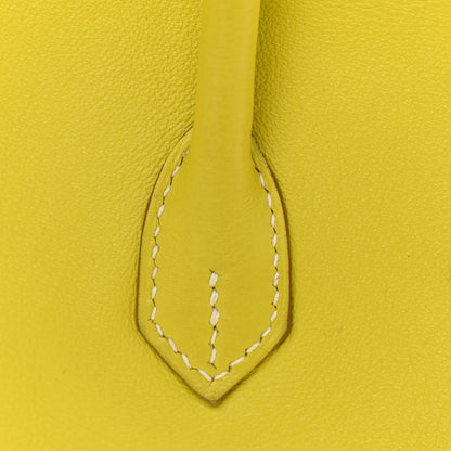 Hermes Swift Birkin 25 Lime 11 of 40