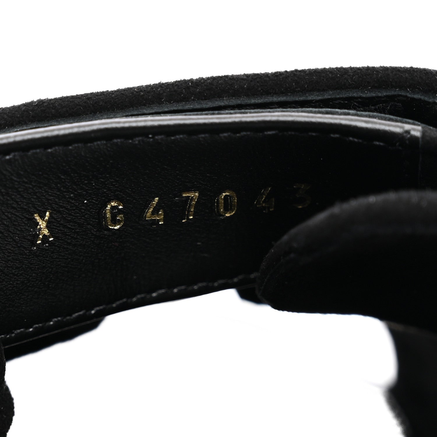 Chanel Suede Kidskin Velcro Crystal CC Mules 38.5 Black 9 of 10