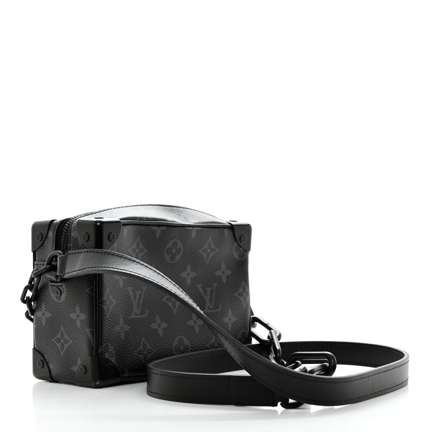 Louis Vuitton Monogram Eclipse Mini Soft Trunk 2 of 10