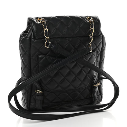 Chanel Lambskin Quilted Small Urban Spirit Backpack Black 3 of 9