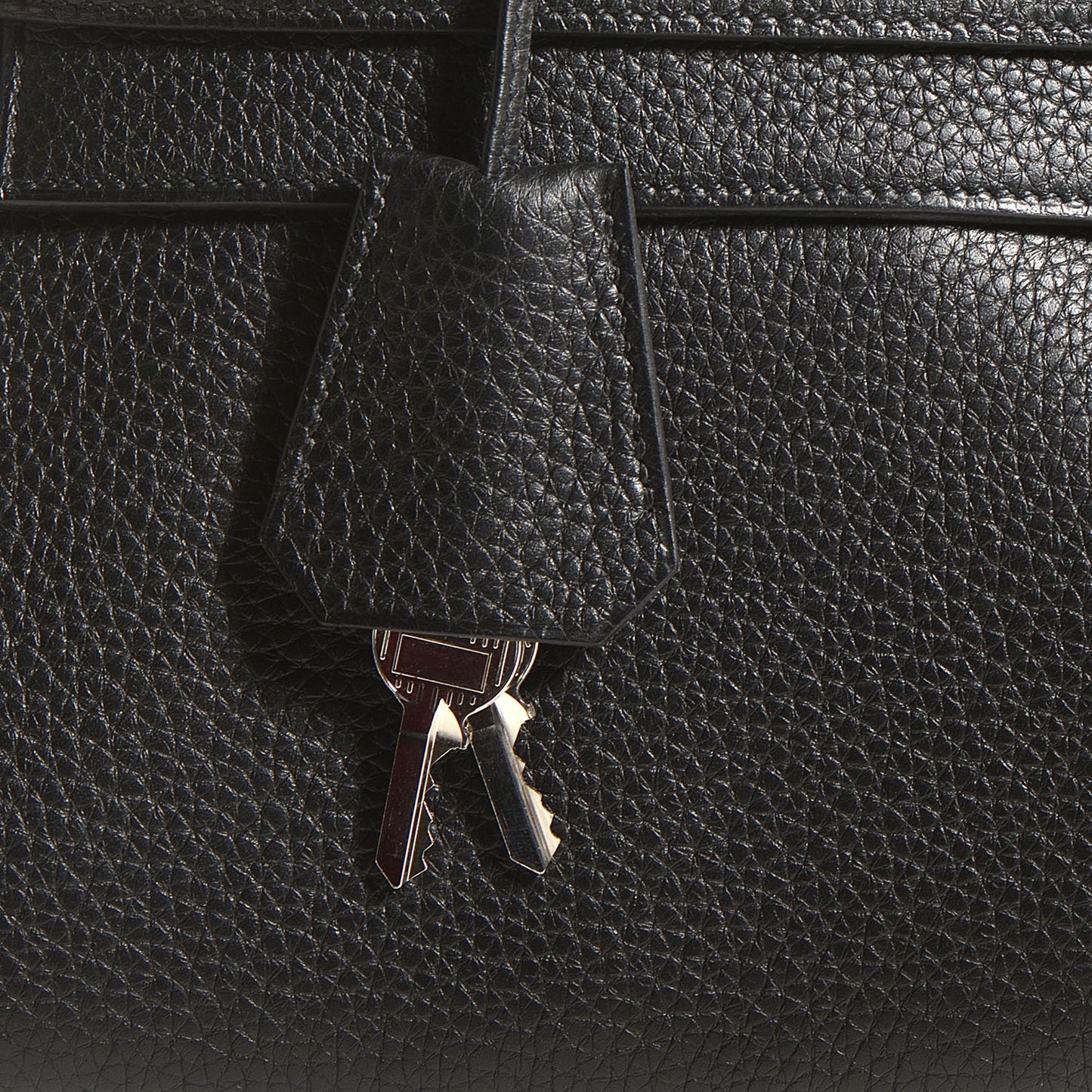 Taurillon Clemence Shoulder Kelly 40 Black