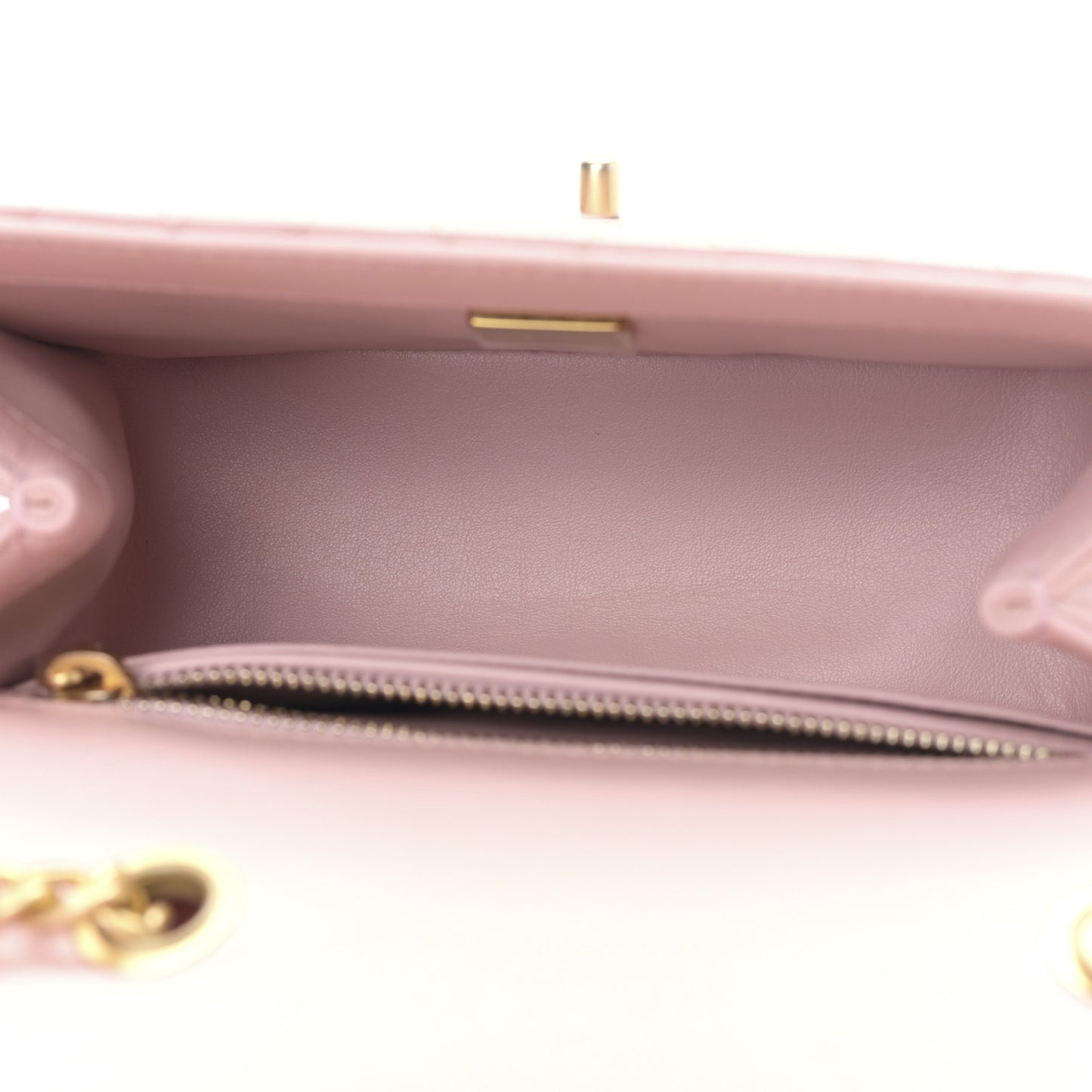 Lambskin Quilted Mini Sweet Camellia Flap Light Pink