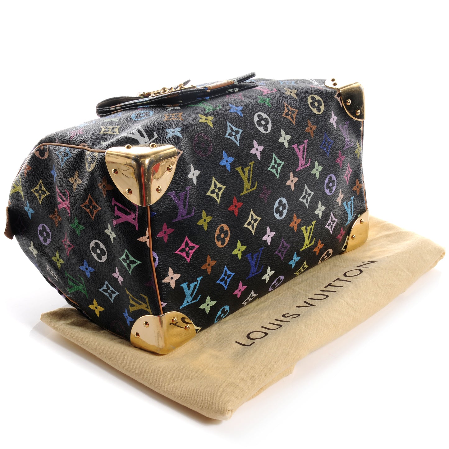 Monogram Multicolor Speedy 30 Black
