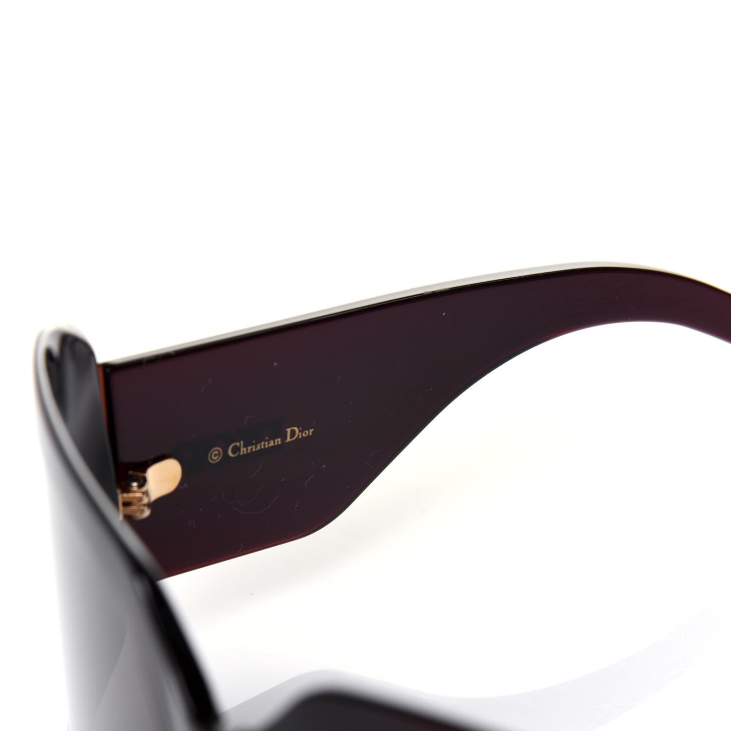 Christian Dior Acetate DiorSo Light 2 Shield Sunglasses Tortoise 5 of 9