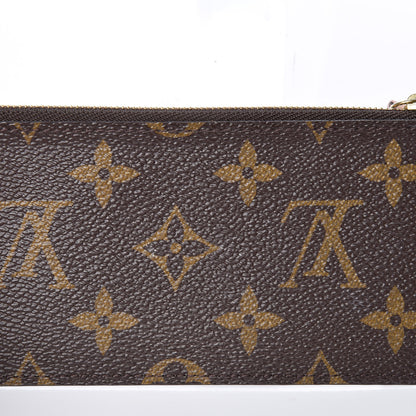 Louis Vuitton Monogram Josephine Wallet Zippered Insert Rose Ballerine 8 of 8