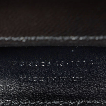 Saint Laurent Grain De Poudre Classic Monogram Studded Clutch Black 7 of 7