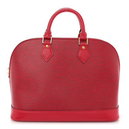 Louis Vuitton Epi Alma PM Castillan Red 1 of 9