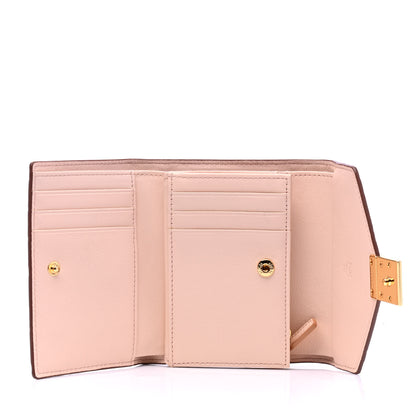 MCM Calfskin Ottomar Small Patricia Tri-Fold Wallet Cognac 3 of 4