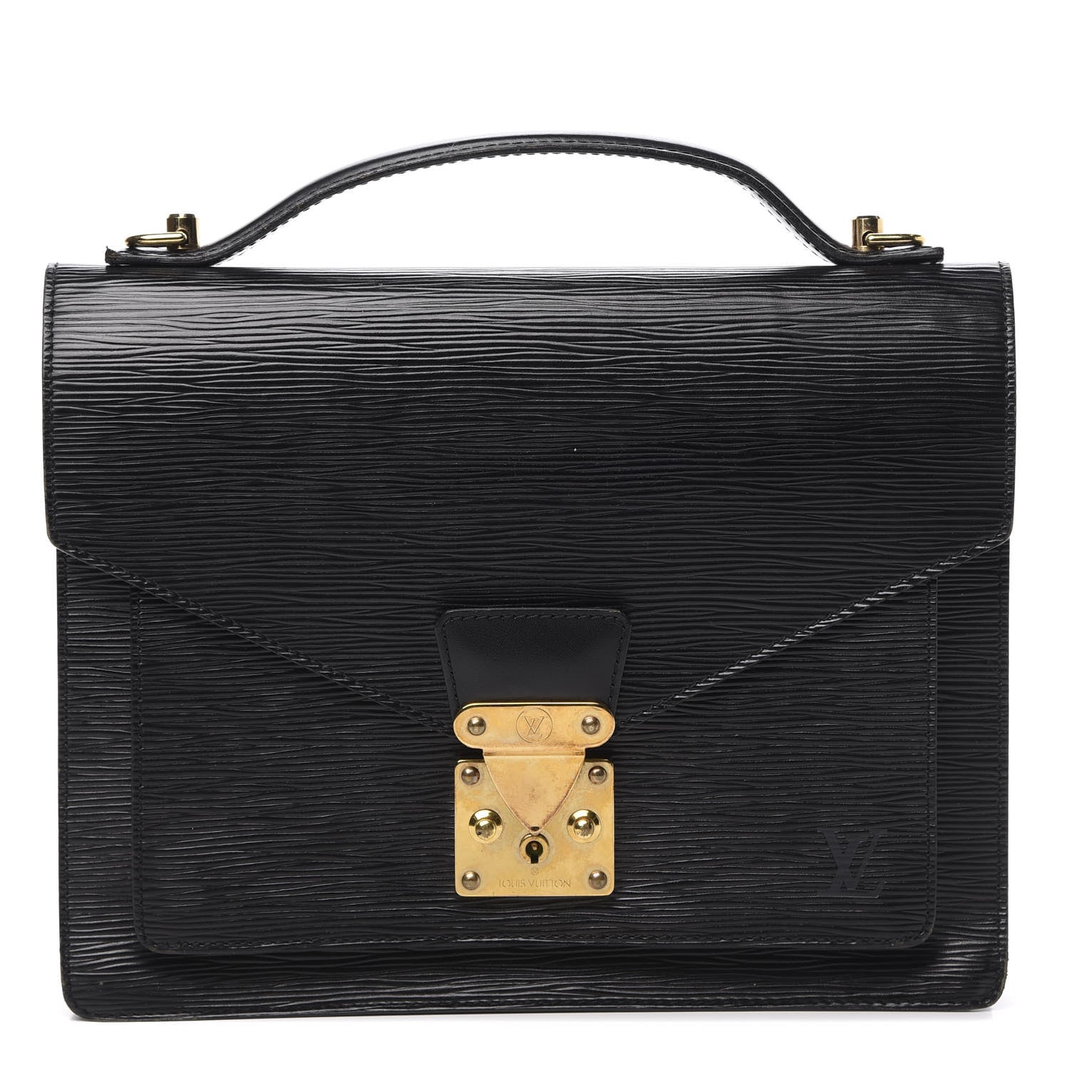 Louis Vuitton Epi Monceau Black 1 of 15