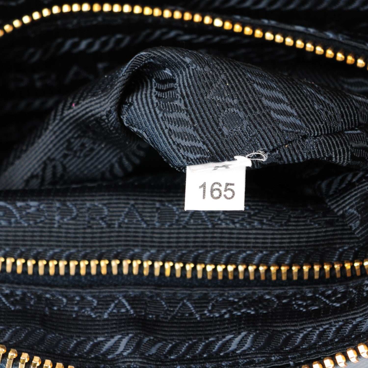 Prada Tessuto Nylon Saffiano Crossbody Bag Blue 8 of 9