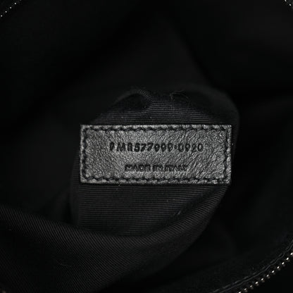 Saint Laurent Crinkled Calfskin Matelasse Monogram Medium Niki Shopper Tote Black 7 of 12