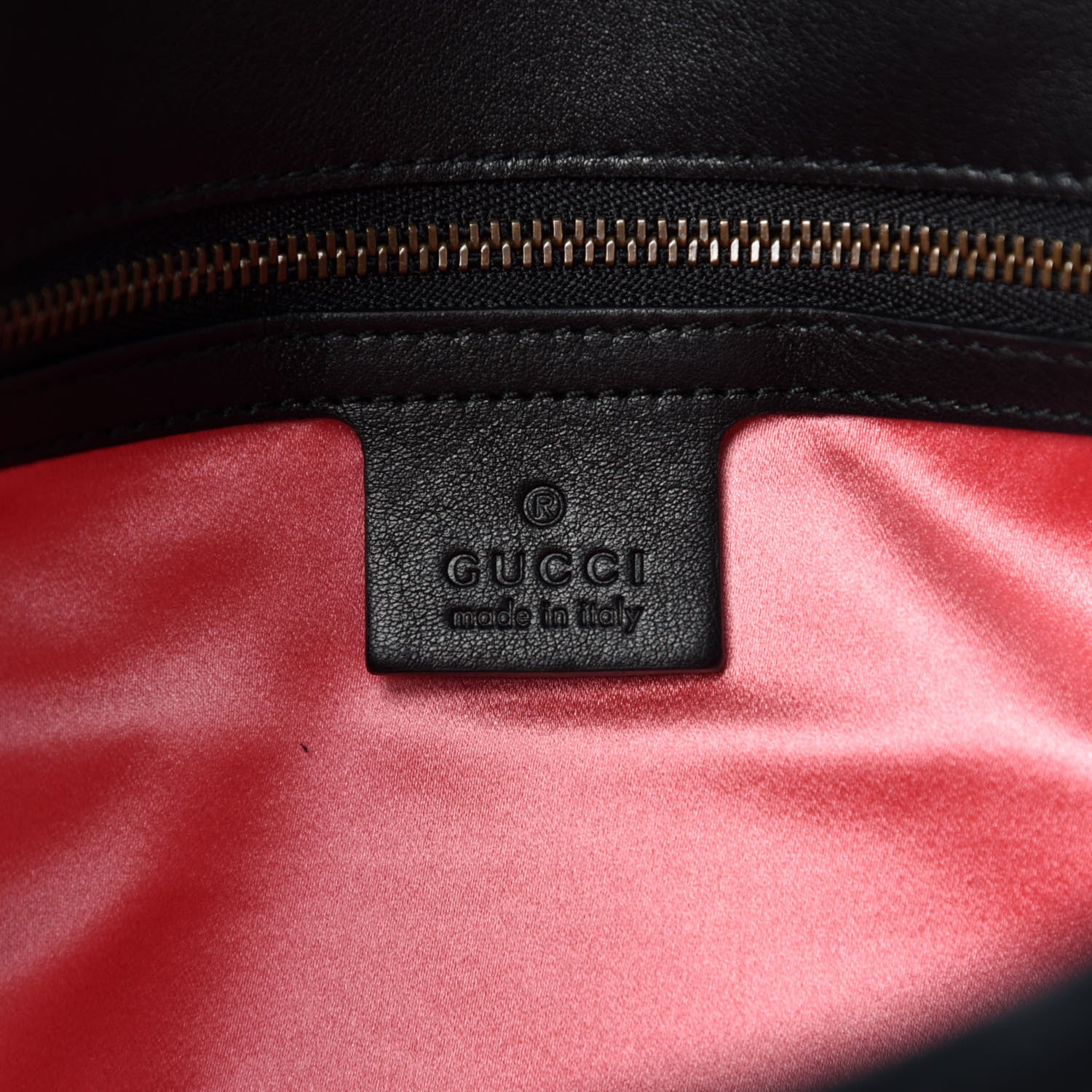 Gucci Velvet Matelasse Loved Embroidered Medium GG Marmont Shoulder Bag Black 8 of 10