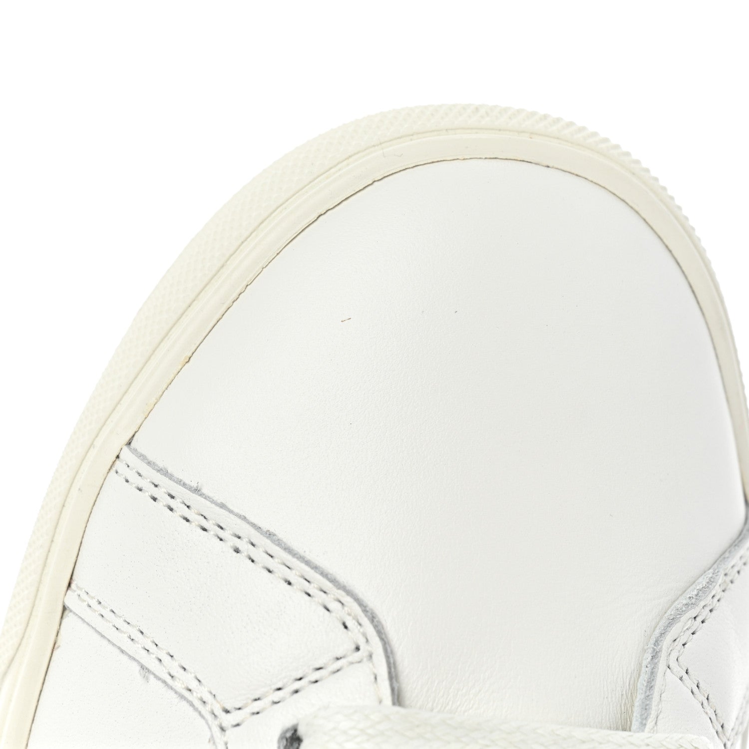 Saint Laurent Calfskin Pony Hair Leopard Print Andy Low Top Sneakers 41 White 10 of 12