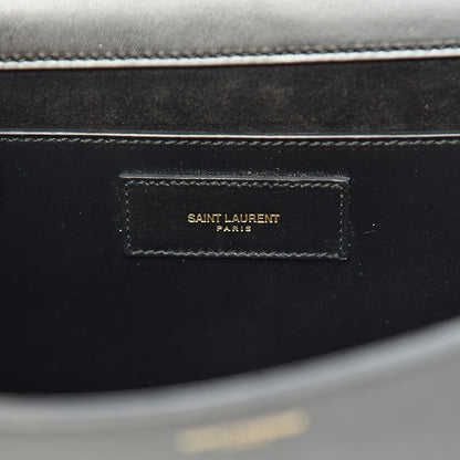 Saint Laurent Calfskin Studded Medium Betty Black 6 of 17