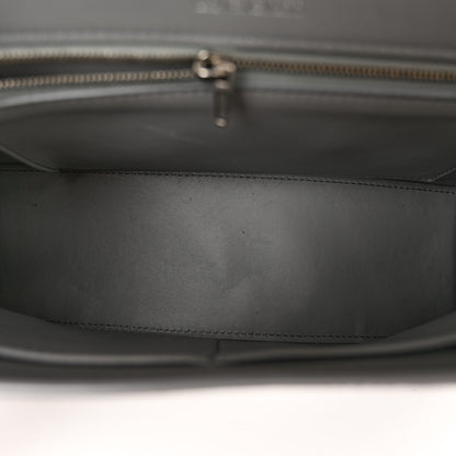 Balenciaga Shiny Calfskin Crocodile Embossed Medium Hourglass Top Handle Bag Balenciaga Grey 5 of 9