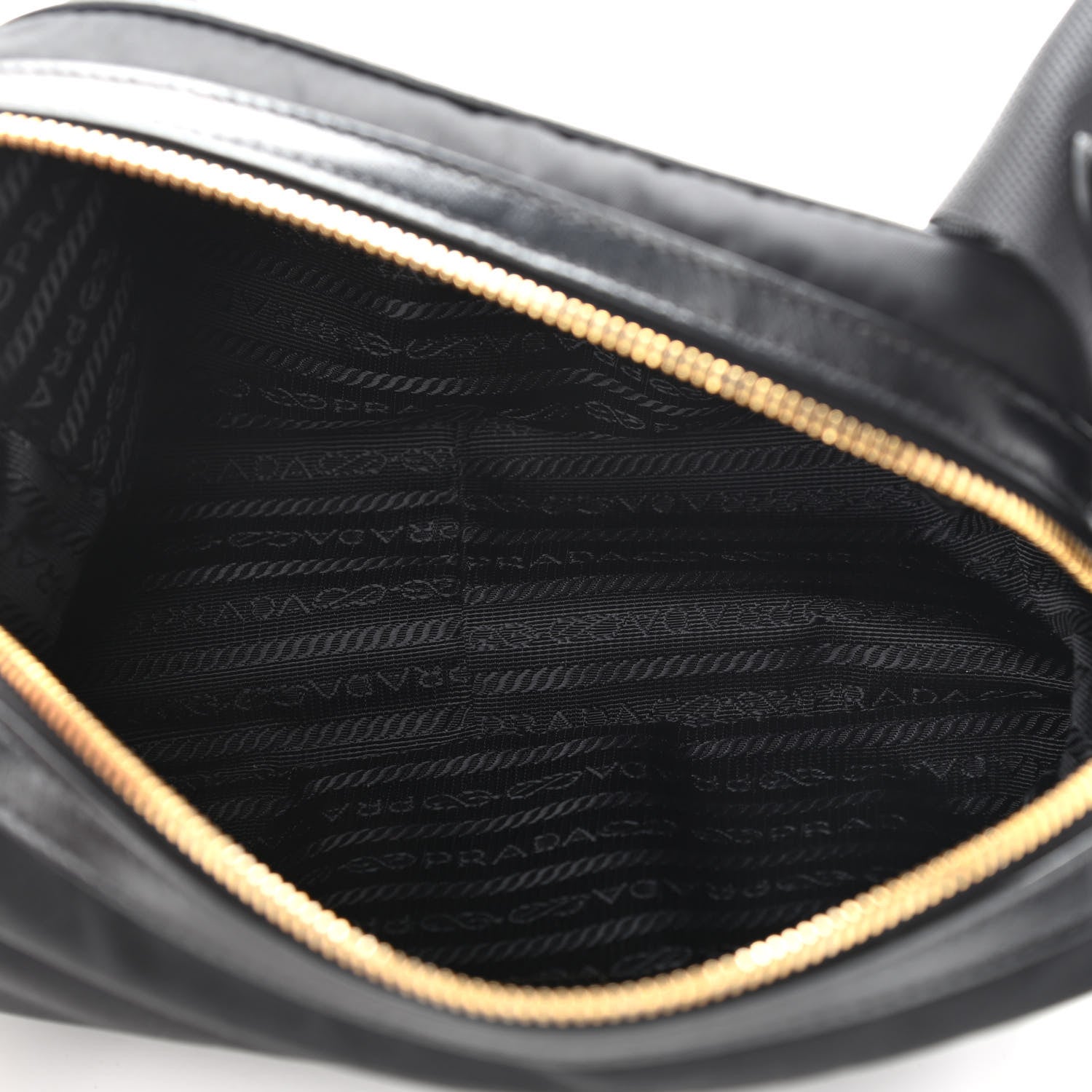 Prada Nylon Tessuto Vela Crossbody Bag Black 4 of 12