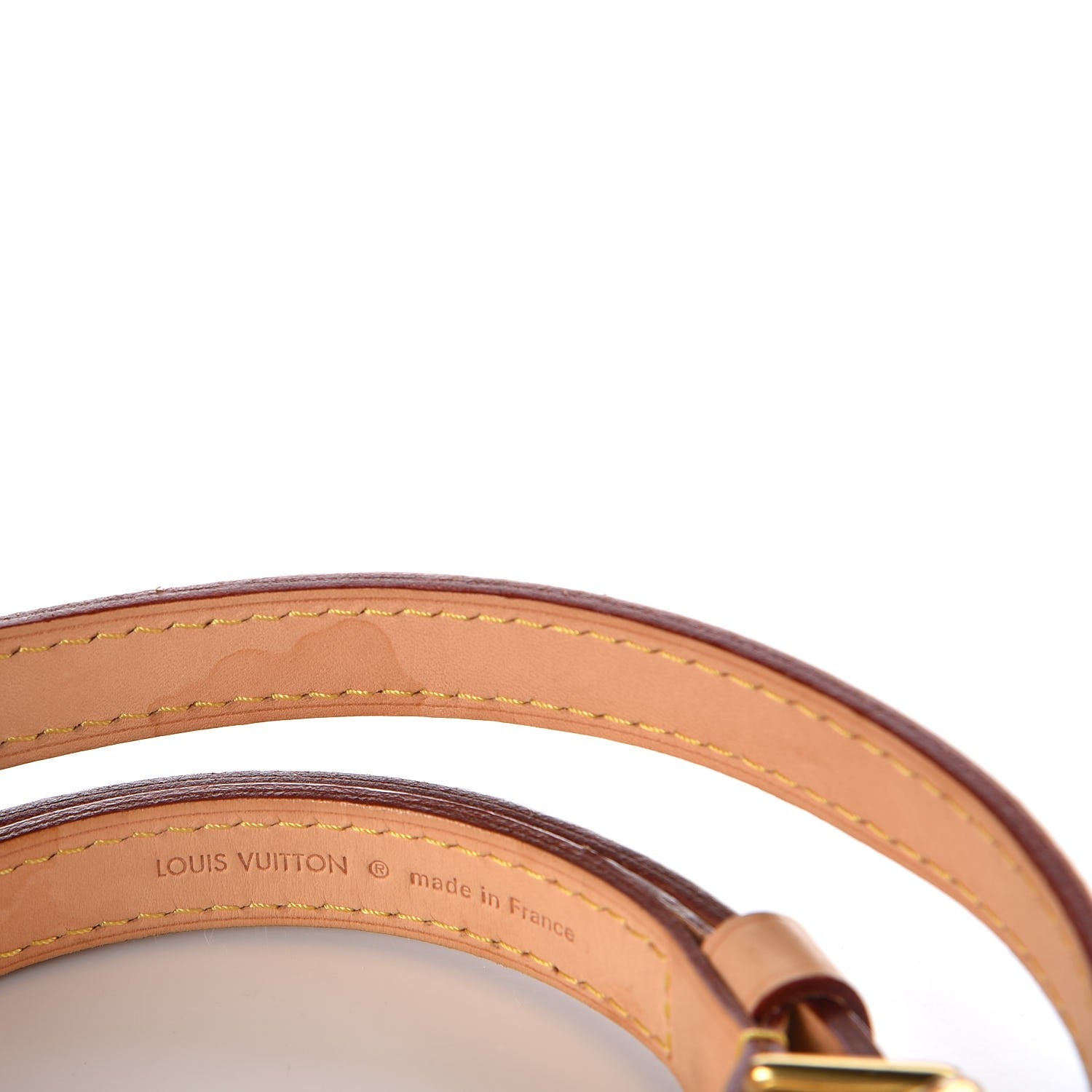 Louis Vuitton Vachetta 20mm Adjustable Shoulder Strap 5 of 5