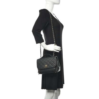 Chanel Caviar Quilted Medium Business Affinity Flap Black 2 of 9